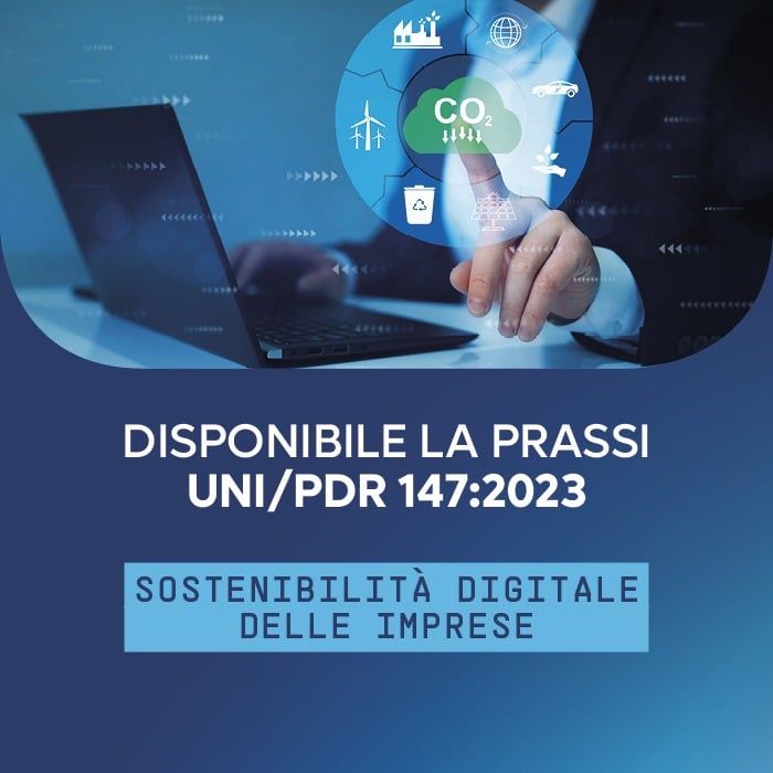 Disponibile la prassi UNI/PDR 147:2023